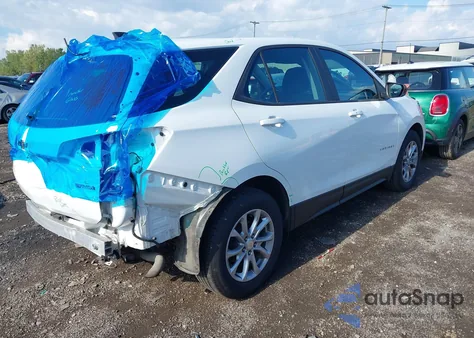 2020 Chevrolet Equinox Fwd Ls z USA, uszkodzony, nr VIN 3GNAXHEV3LS527621